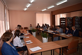 On holding a "round table" on the topic "The Republic of Mari El in the international humanitarian space"