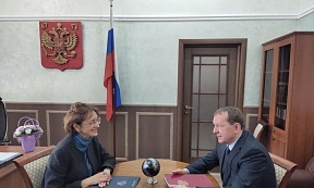 О встрече Представителя МИД России в г. Йошкар-Оле Л.В. Полушиной с главным федеральным инспектором по Республике Марий Эл С.Г. Беляковым